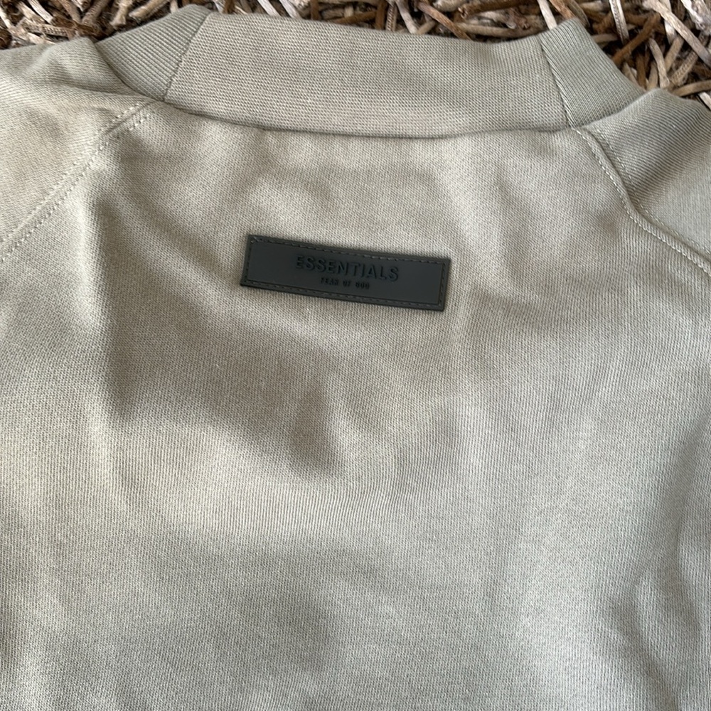 FEAR OF GOD ESSENTIALS Taupe Cotton Sweatshirt - Picture 10 of 11